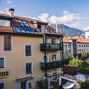 Appartement Riedz Innsbruck- Zentrales Apartmenthaus Mit Gruener Oase